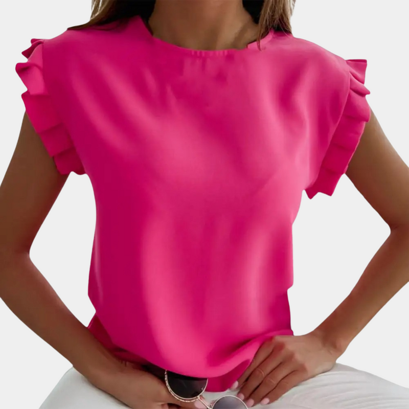 Classic Vintage Blouse with a Flattering Fit