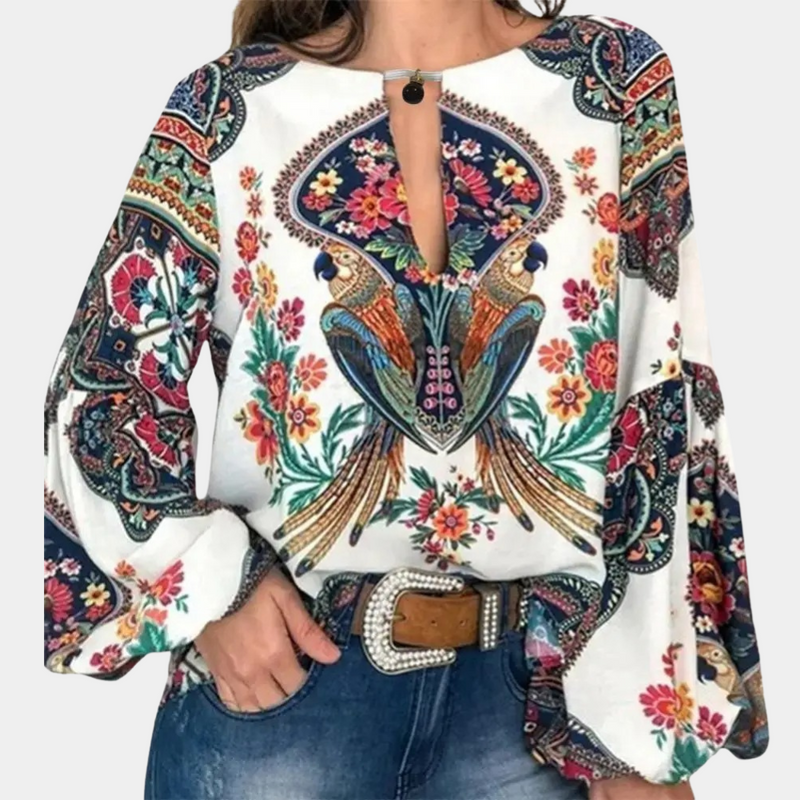Beautifully Balanced Blouse with Timeless Character