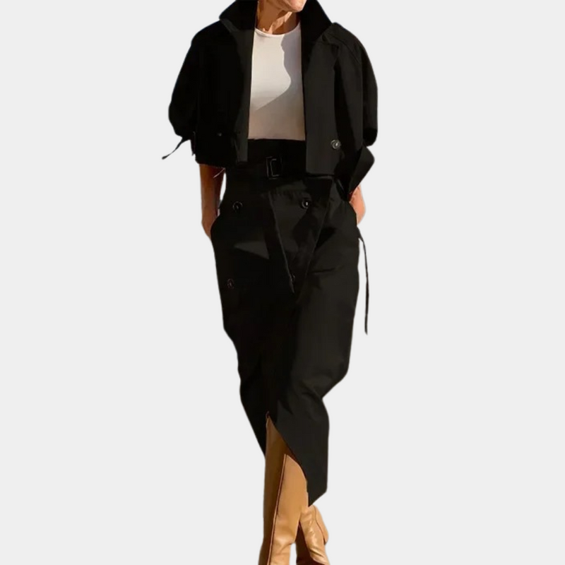 Classic Vintage Coat with a Flattering Fit