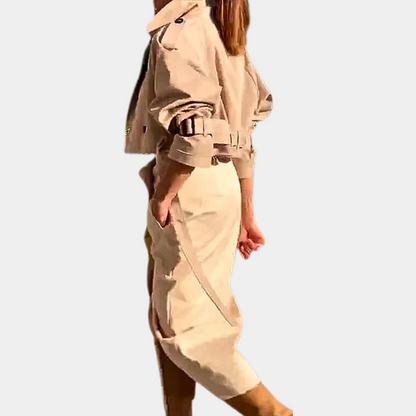 Classic Vintage Coat with a Flattering Fit