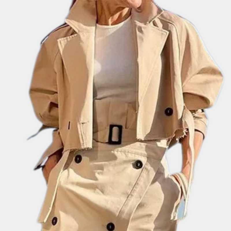 Classic Vintage Coat with a Flattering Fit