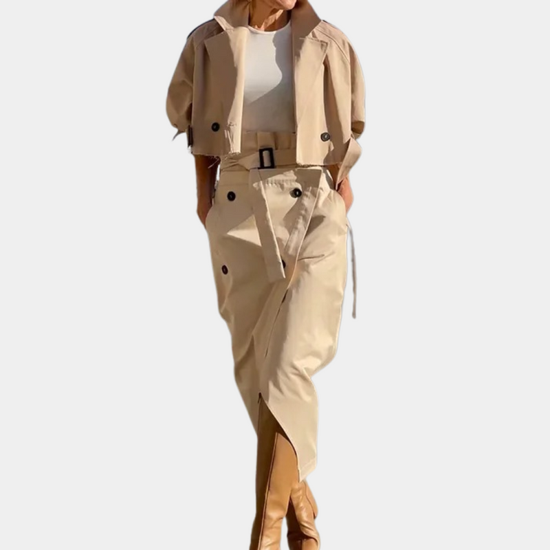 Classic Vintage Coat with a Flattering Fit