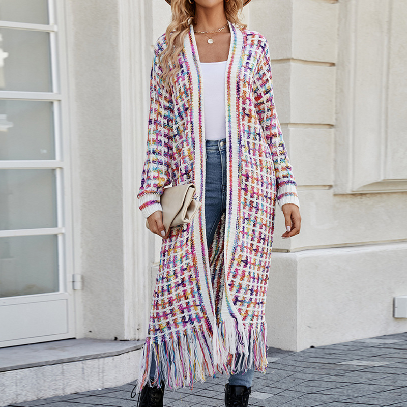 Well Tailored Cardigan with a Graceful Silhouette