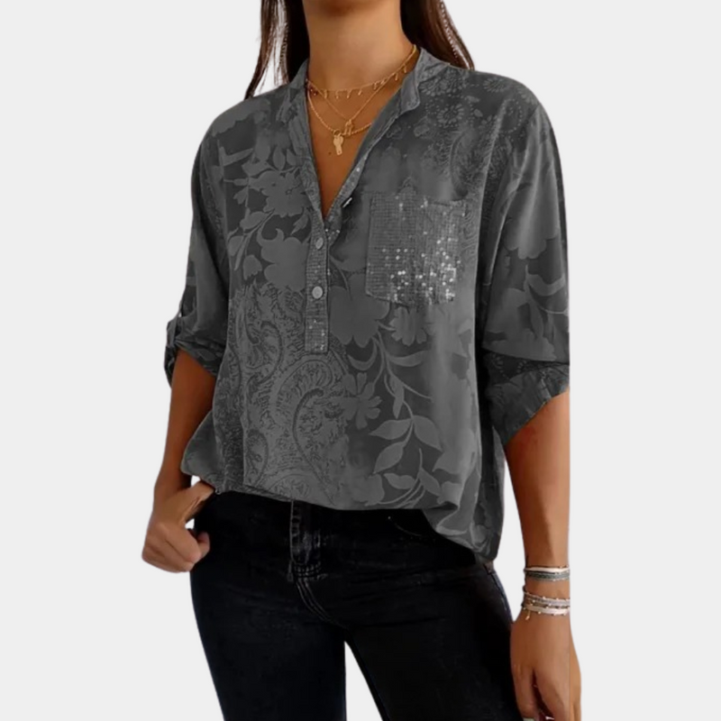 Beautifully Balanced Blouse with Timeless Character