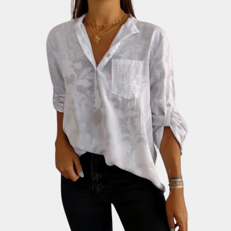 Beautifully Balanced Blouse with Timeless Character