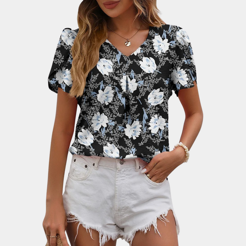 Vintage Inspired Blouse with a Contemporary Edge