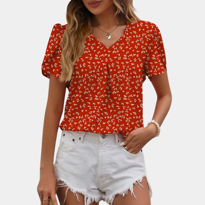Vintage Inspired Blouse with a Contemporary Edge