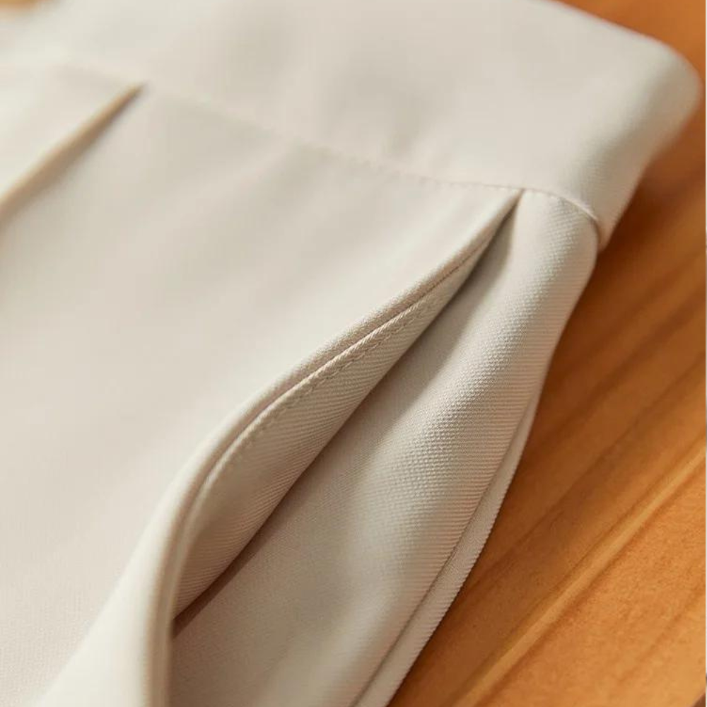 Well Tailored Garment with a Graceful Silhouette