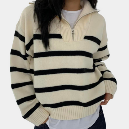 Vintage Inspired Sweater with a Contemporary Edge