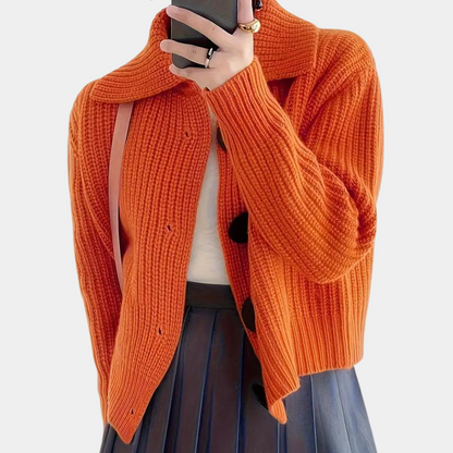 Beautifully Balanced Cardigan with Timeless Character