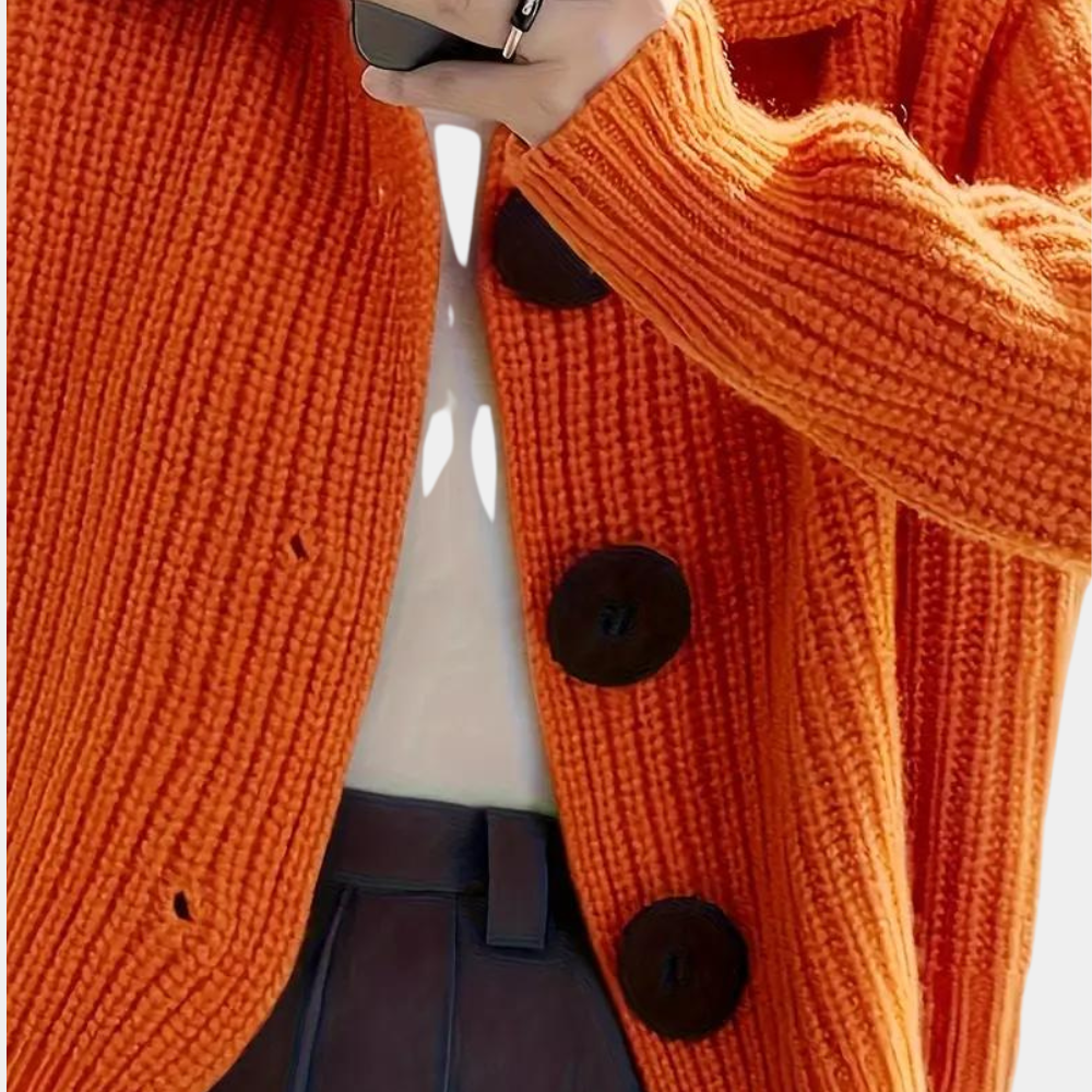 Beautifully Balanced Cardigan with Timeless Character