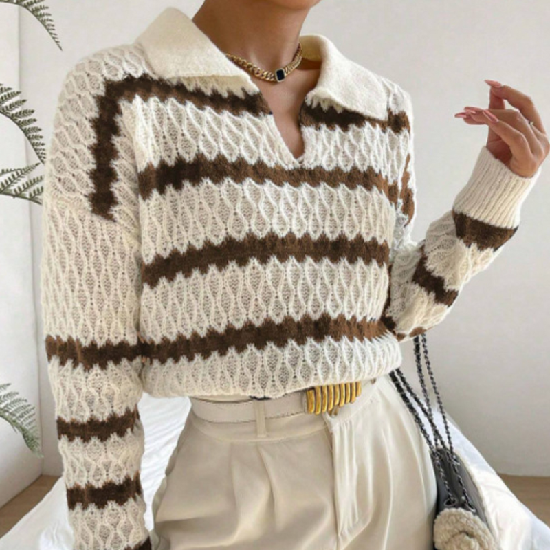 Vintage Inspired Sweater with a Contemporary Edge