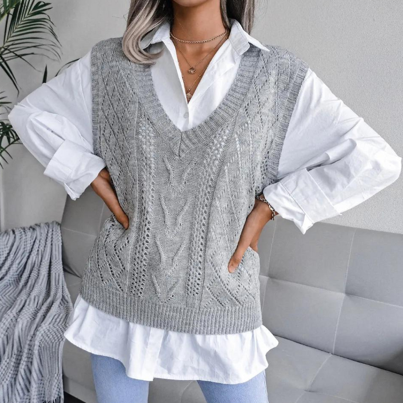 Classic Vintage Cardigan with a Flattering Fit