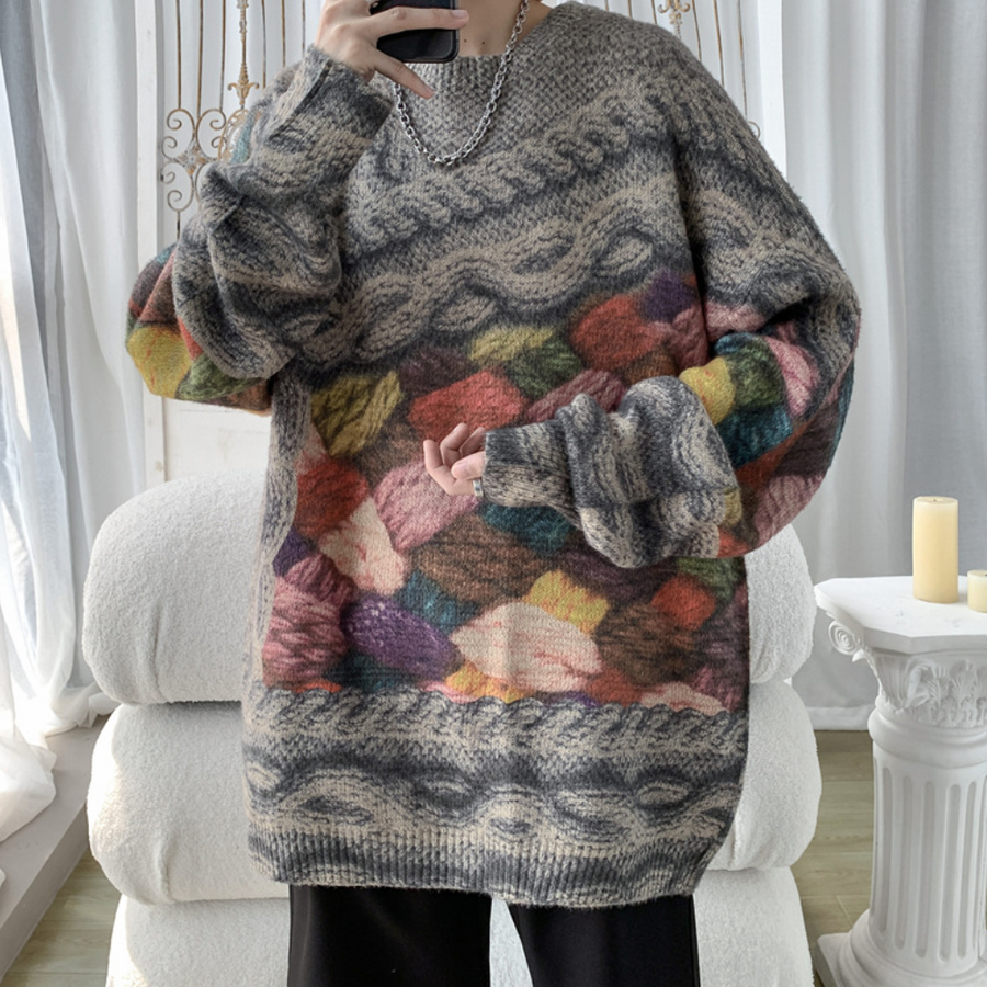 Vintage Inspired Sweater with a Contemporary Edge