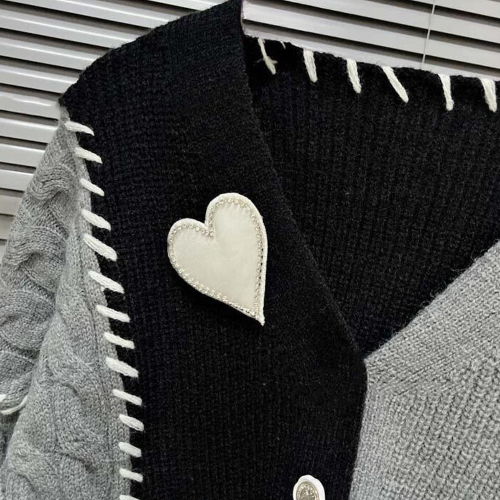 Vintage Inspired Cardigan with a Contemporary Edge