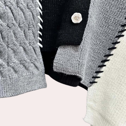 Vintage Inspired Cardigan with a Contemporary Edge