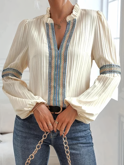 Beautifully Balanced Blouse with Timeless Character