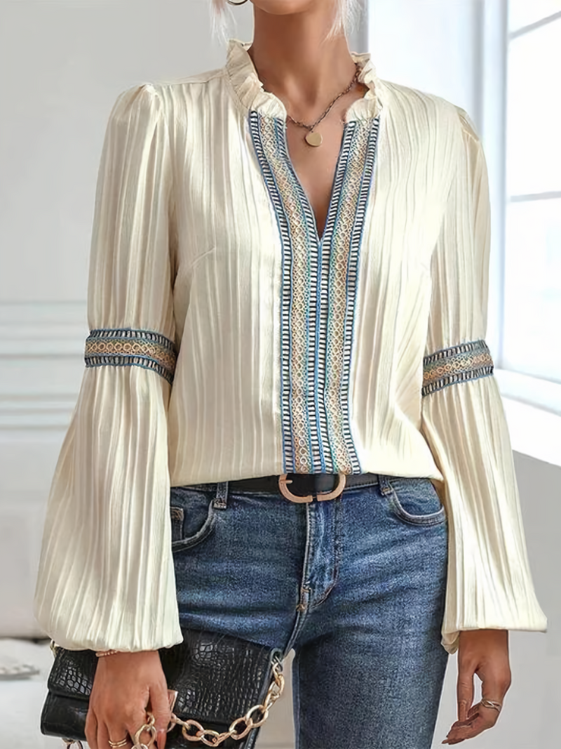 Beautifully Balanced Blouse with Timeless Character