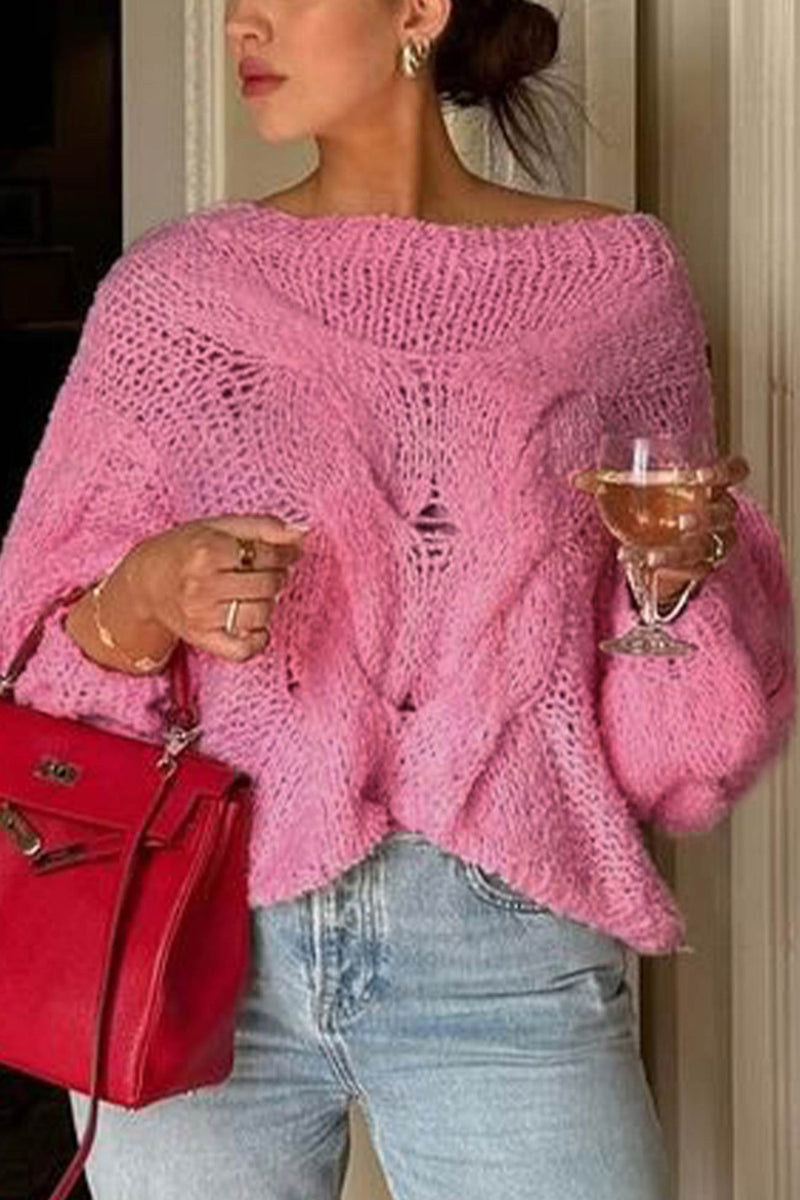 Vintage Inspired Sweater with a Contemporary Edge