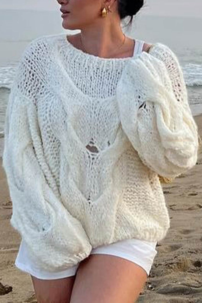 Vintage Inspired Sweater with a Contemporary Edge