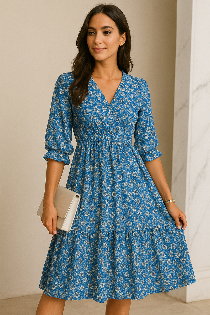 Beautifully Finished Dress in a Timeless Design