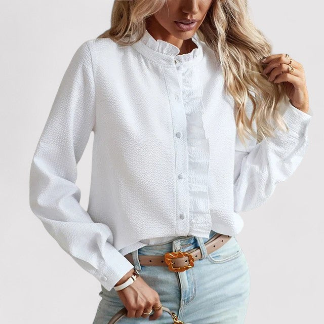 Vintage Inspired Blouse with a Contemporary Edge