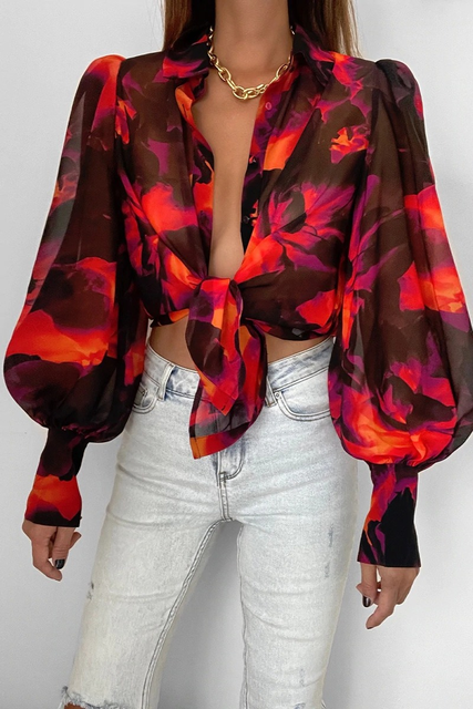 Bright red
