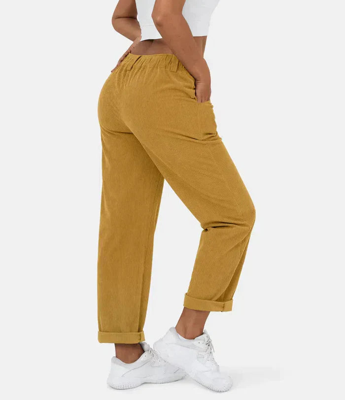 A Vintage Style Pants with Delicate Timeless Details