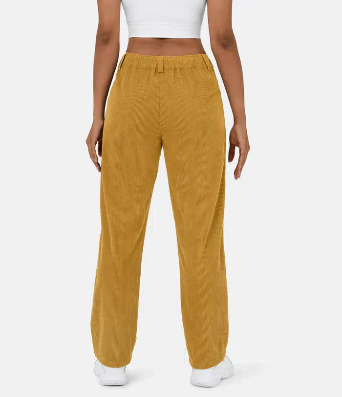 A Vintage Style Pants with Delicate Timeless Details