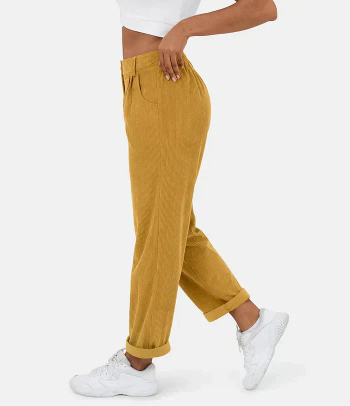 A Vintage Style Pants with Delicate Timeless Details