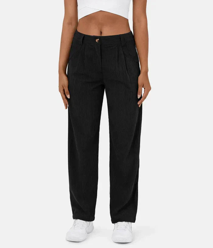 A Vintage Style Pants with Delicate Timeless Details