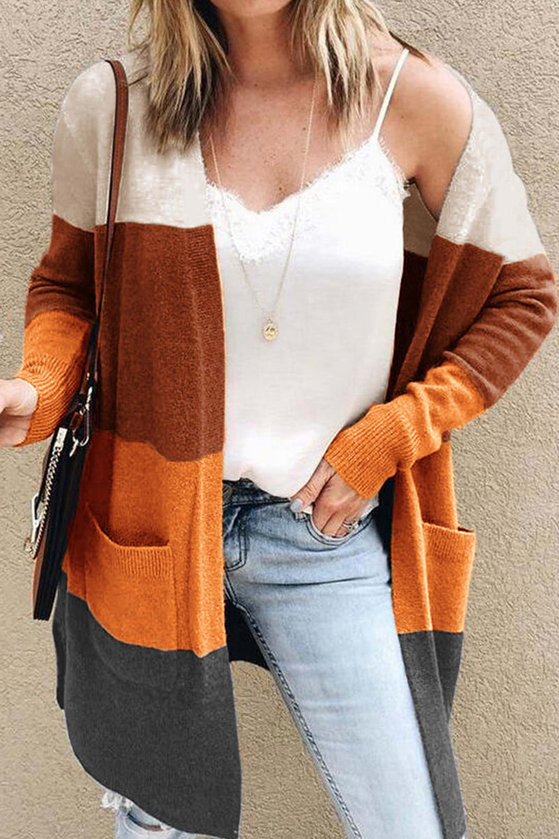 Well Tailored Cardigan with a Graceful Silhouette