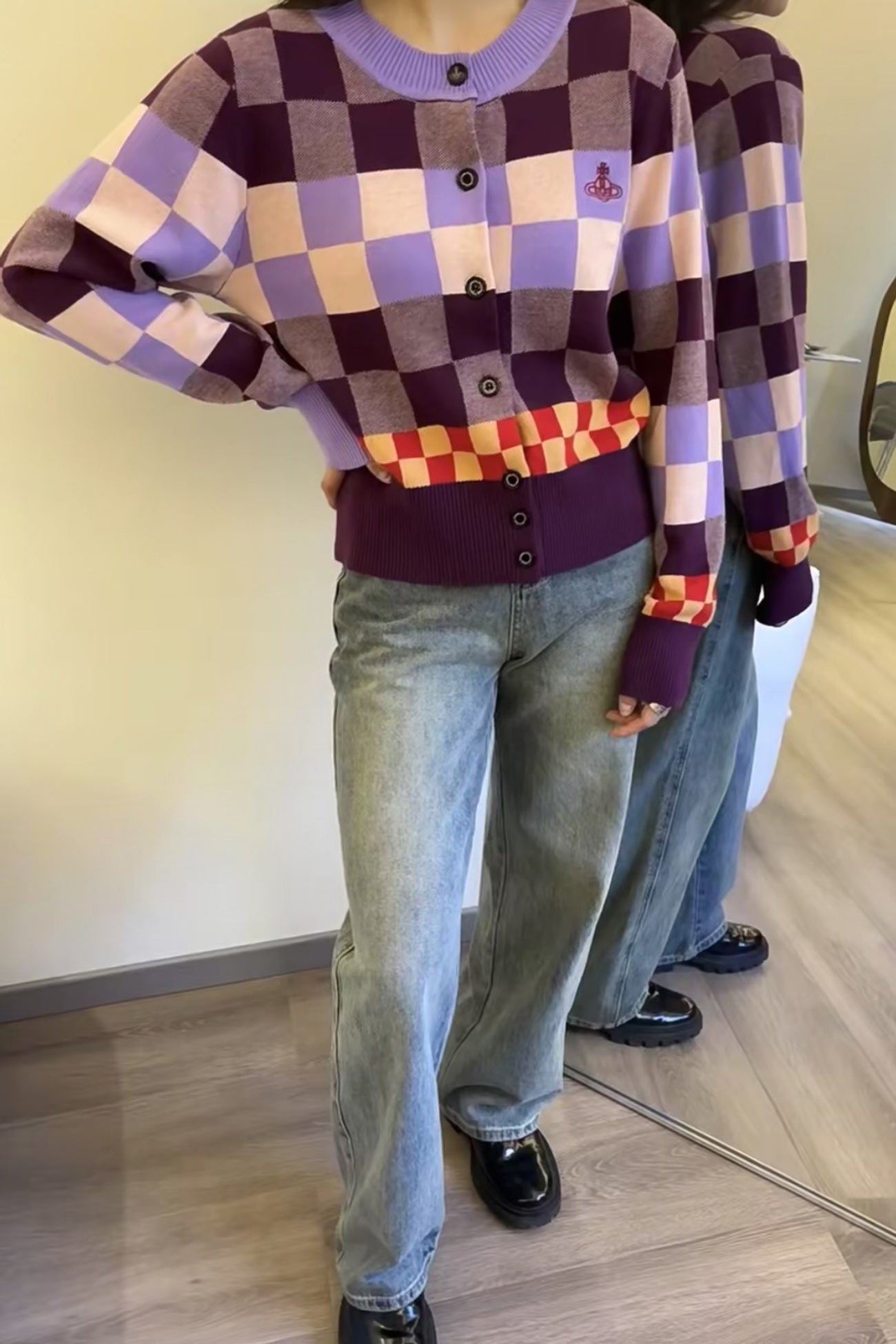 Vintage Inspired Cardigan with a Contemporary Edge