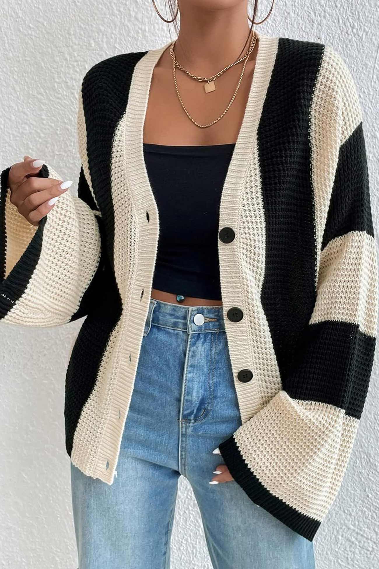 Sophisticated Cardigan with a Clean Classic Look