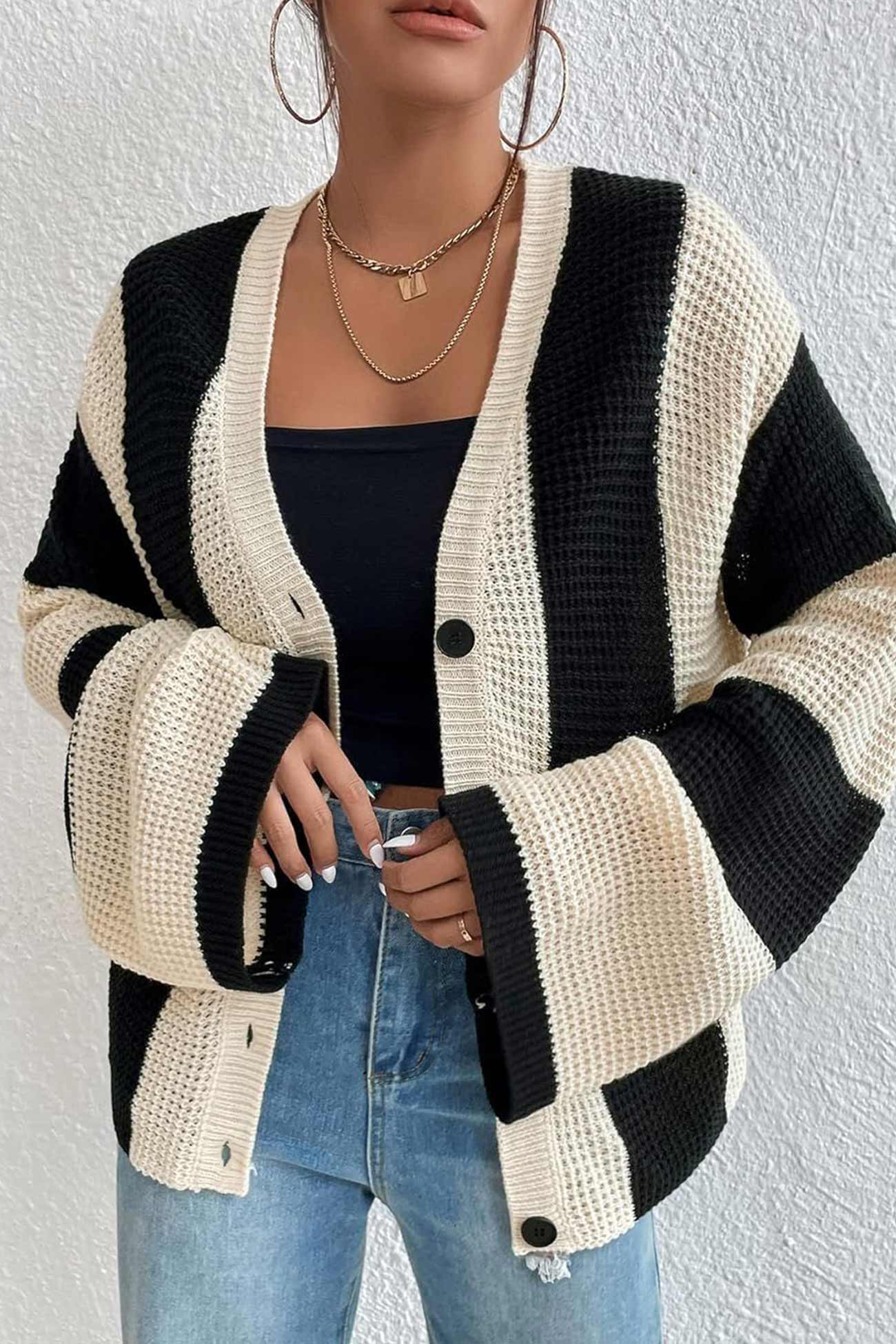 Sophisticated Cardigan with a Clean Classic Look