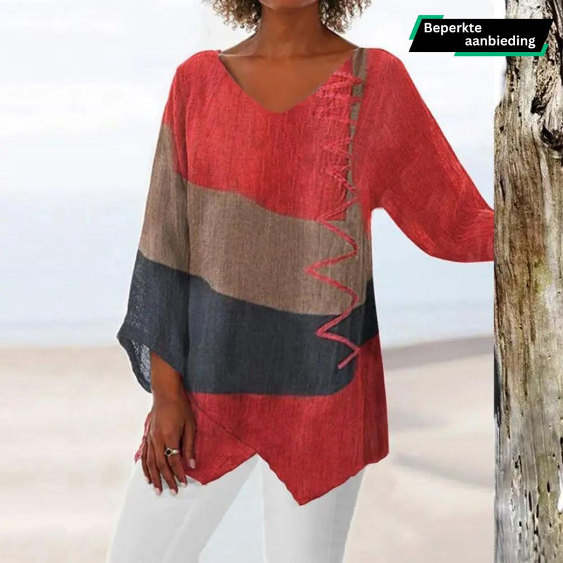 Well Tailored Blouse with a Graceful Silhouette