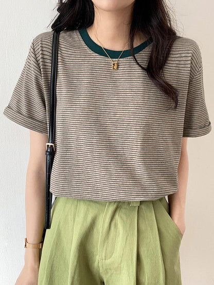 A Vintage Style T-Shirt with Delicate Timeless Details