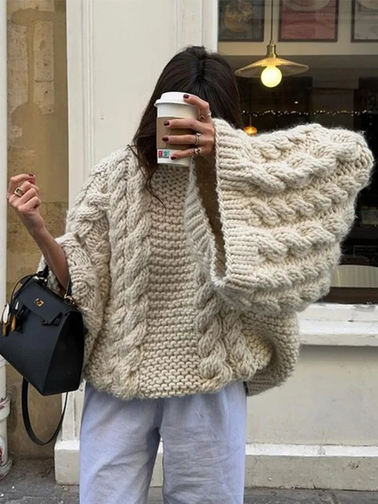 Vintage Inspired Sweater with a Contemporary Edge