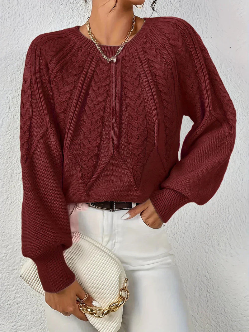 Beautifully Finished Sweater in a Timeless Design