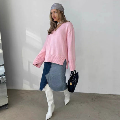 Classic Vintage Sweater with a Flattering Fit