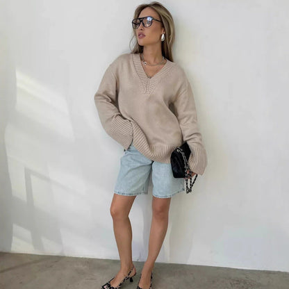 Classic Vintage Sweater with a Flattering Fit