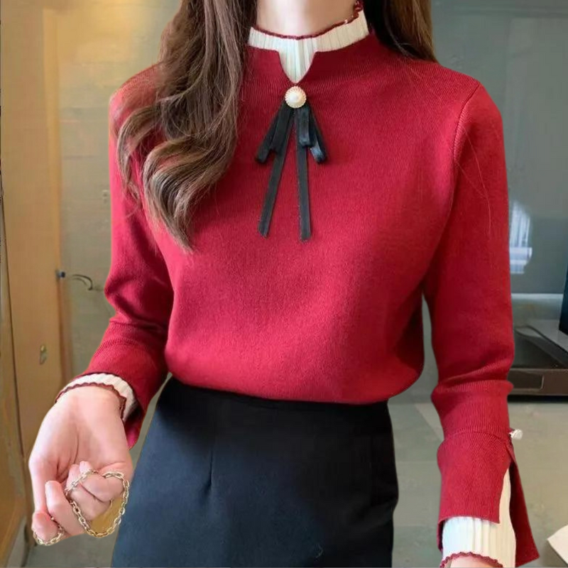 Vintage Inspired Sweater with a Contemporary Edge