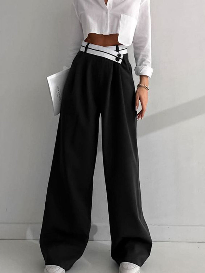 A Vintage Style Trousers with Delicate Timeless Details