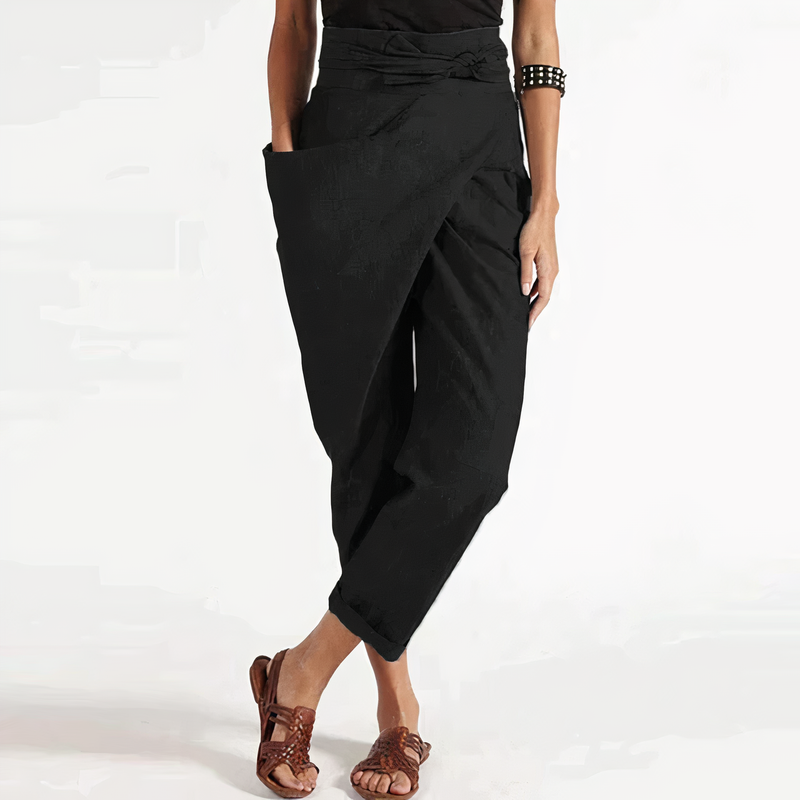 A Vintage Style Trousers with Delicate Timeless Details