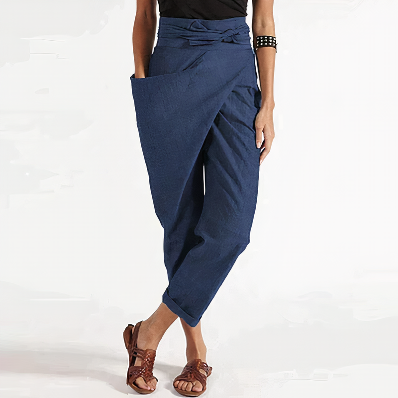 A Vintage Style Trousers with Delicate Timeless Details
