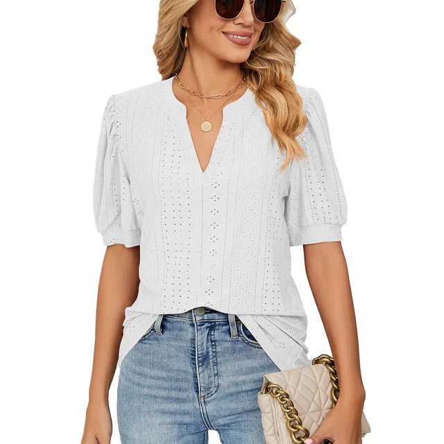 A Vintage Style Blouse with Delicate Timeless Details