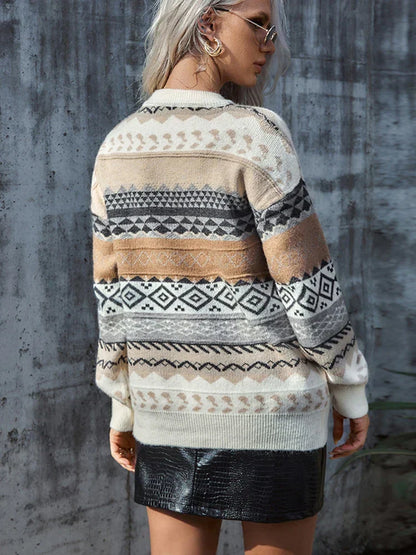 Vintage Inspired Sweater with a Contemporary Edge