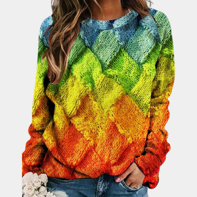 A Vintage Style Sweater with Delicate Timeless Details