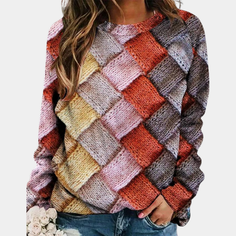 A Vintage Style Sweater with Delicate Timeless Details