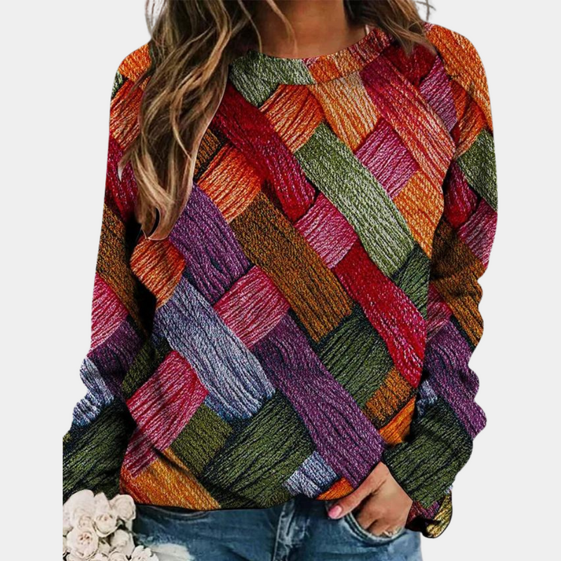 A Vintage Style Sweater with Delicate Timeless Details